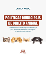 Políticas municipais de Direito Animal: controle populacional e programa de educação para guarda responsável de cães e gatos na cidade do Rio de Janeiro