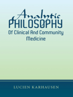 Analytic Philosophy of Clinical and Community Medicine