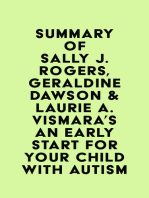 Summary of Sally J. Rogers, Geraldine Dawson & Laurie A. Vismara's An Early Start for Your Child with Autism