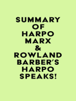 Summary of Harpo Marx & Rowland Barber's Harpo Speaks!
