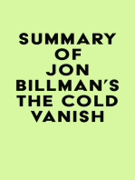 Summary of Jon Billman's The Cold Vanish