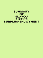 Summary of Slavoj Žižek's Surplus-Enjoyment