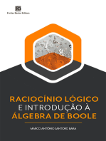 Raciocínio Lógico e Introdução à Álgebra de Boole