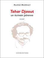 Tahar Djaout: Un écrivain pérenne