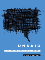 Unsaid: Analyzing Harmful Silences