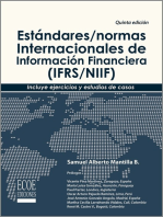 Estándares/Normas internacionales de información financiera (IFRS/NIIF) - 5ta edición: Incluye ejercicios y estudios de caso