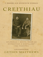Creithiau: Dylanwad y Rhyfel Mawr ar Gymdeithas a Diwylliant yng Nghymru