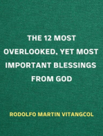 The 12 Most Overlooked, yet Most Important Blessings from God