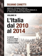 L'Italia dal 2011 al 2014