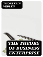 The Theory of Business Enterprise