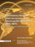 Estándares/Normas internacionales de información financiera (IFRS/NIIF): Incluye ejercicios y estudios de caso - 4ta edición
