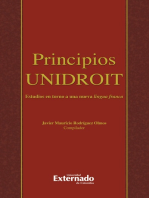 Principios unidroit. estudios en torno