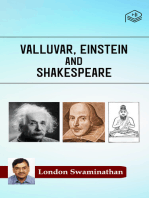 Valluvar, Einstein And Shakespeare