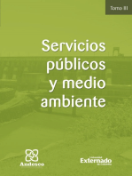 Servicios publicos y medio ambiente Tomo III