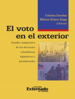 El Voto en el exterior . Estudio comparativo de las elecciones colombianas legislativas y pre*denciales de 2010.