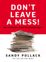 Don't Leave a Mess!