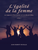 L'Égalité de la Femme