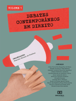 Debates contemporâneos em Direito