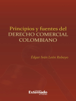 Principios y fuentes del derecho comercial colombiano