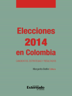 Elecciones 2014 en Colombia: candidatos, estrategia y resultados. Libro independiente