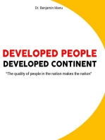 Developed People Developed Continent