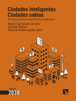 Ciudades inteligentes, ciudades sabias: Por una gobernanza democrática y colaborativa