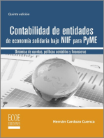 Contabilidad de entidades de economía solidaria bajo NIIF para PyME - 5ta edición