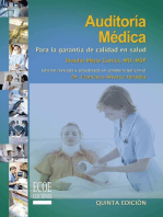 Auditoría médica: Para la garantía de calidad en salud - 5ta edición
