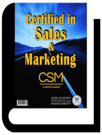Certified in Sales and Marketing