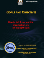 Goals and Objectives -