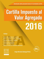 Cartilla impuesto al valor agregado 2016