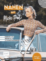 Nähen mit Mieke Fraatz – Back to the 80s: Kleidung in den Größen 34–44 – Mit 6 Schnittmusterbogen