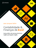 Contabilidade & Finanças de A a Z: Guia prático de termos técnicos inglês-português-inglês