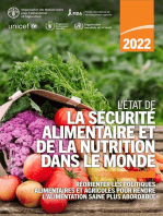 L’État de la sécurité alimentaire et de la nutrition dans le monde 2022