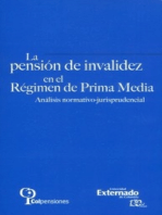 La pensión de invalidez en el régimen de prima media.: Análisis normativo-jurisprudencial