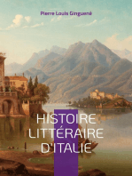 Histoire Littéraire D'italie