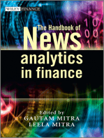 The Handbook of News Analytics in Finance