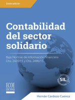 Contabilidad del sector solidario: Bajo normas de información financiera Dto 2420/15 y Dto 2496/15