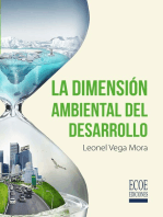 Dimensión ambiental del desarrollo