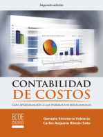 Contabilidad de costos: Con aproximación a las NIC/NIFF - 2da edición