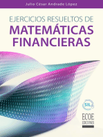 Ejercicios resueltos de matemáticas financieras