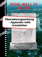 HOW WILL IT BE ME - Übersetzungsanhang/ Appendix with translation