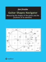 Guitar Shapes Navigator: Measuring the shapes of the guitar and the positions of its elements