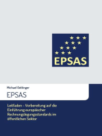 EPSAS: Leitfaden - Vorbereitung auf die Einführung europäischer Rechnungslegungsstandards im öffentlichen Sektor