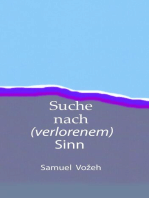 Suche nach (verlorenem) Sinn