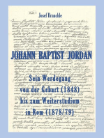 Johann Baptist Jordan: Sein Werdegang von der Geburt (1848) bis zum Weiterstudium in Rom (1878/79)