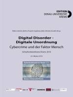 Digital Disorder - Digitale Unordnung. Cybercrime und der Faktor Mensch: Sicherheitskonferenz Krems 2018