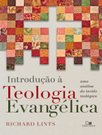 Introdução à teologia evangélica: Uma análise do tecido teológico