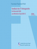 Handbuch des IT-Vertragsrechts: für Wirtschaft (B2B) und öffentliche Hand (EVB-IT) - ohne fr_toolbox_it -