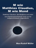 M wie Matthias Claudius, M wie Mond